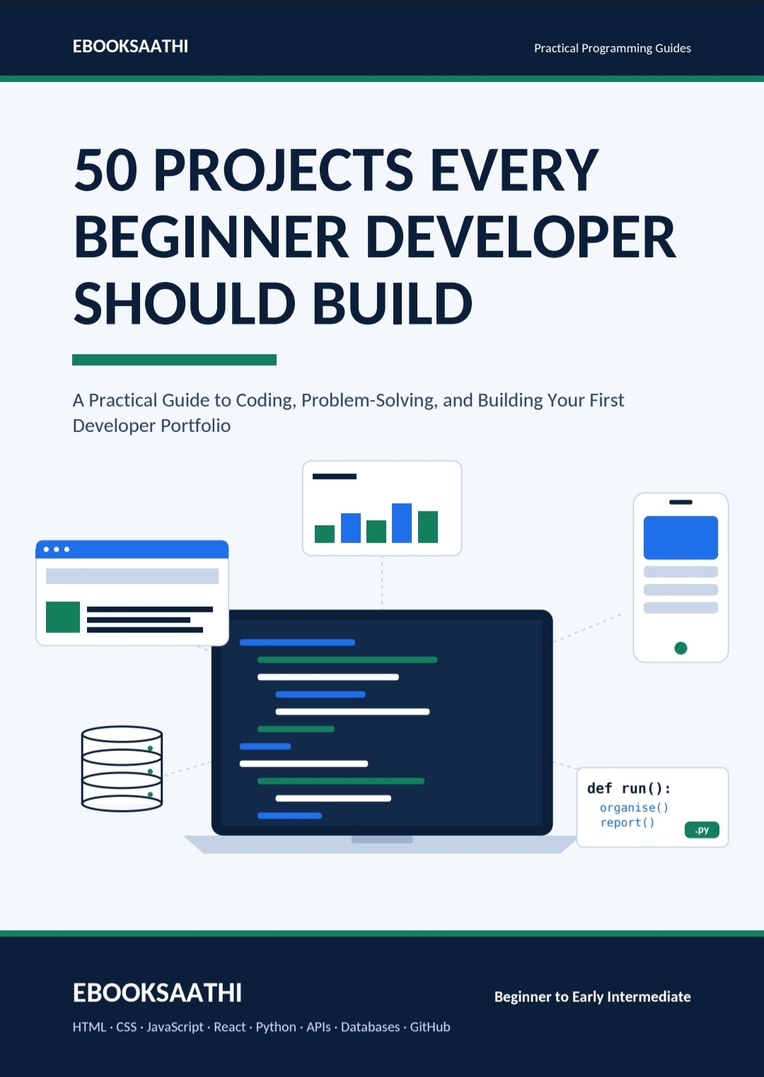 50 Projects Every Beginner Developer Should Build: A Practical Coding & Portfolio Guide